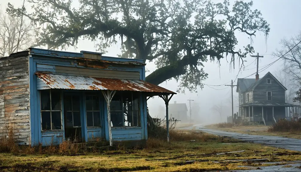 from thriving to abandoned