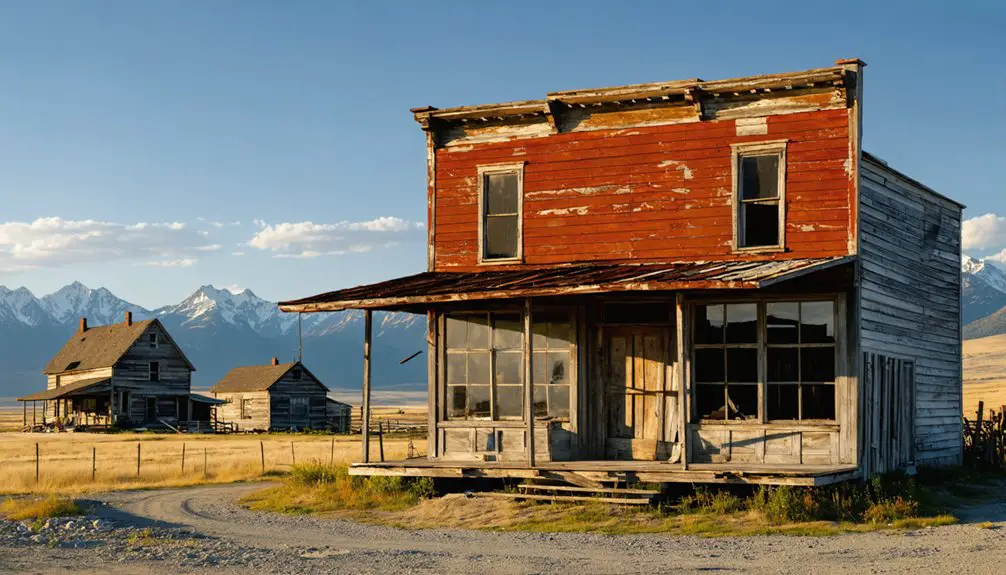 frontier town architectural simplicity