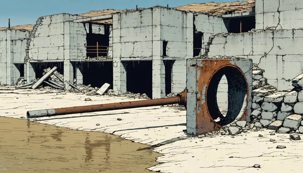 ghost town beneath lake mead