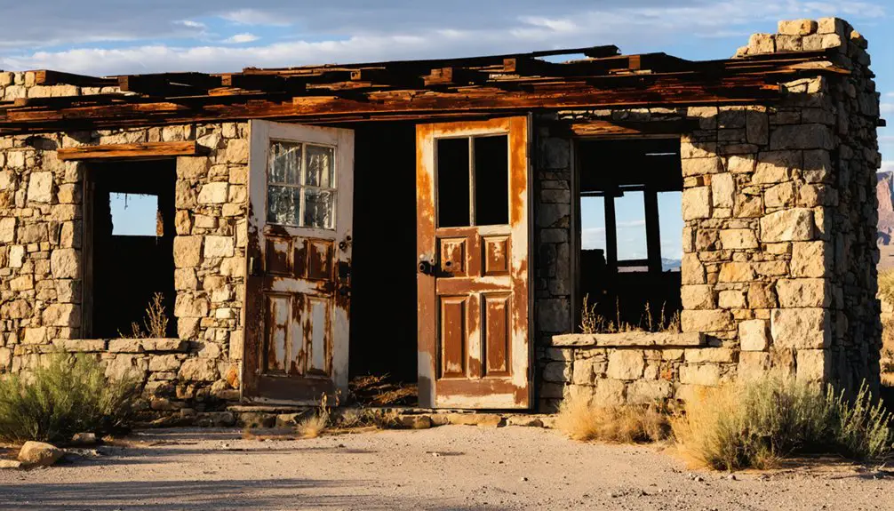 ghost town remnants explored