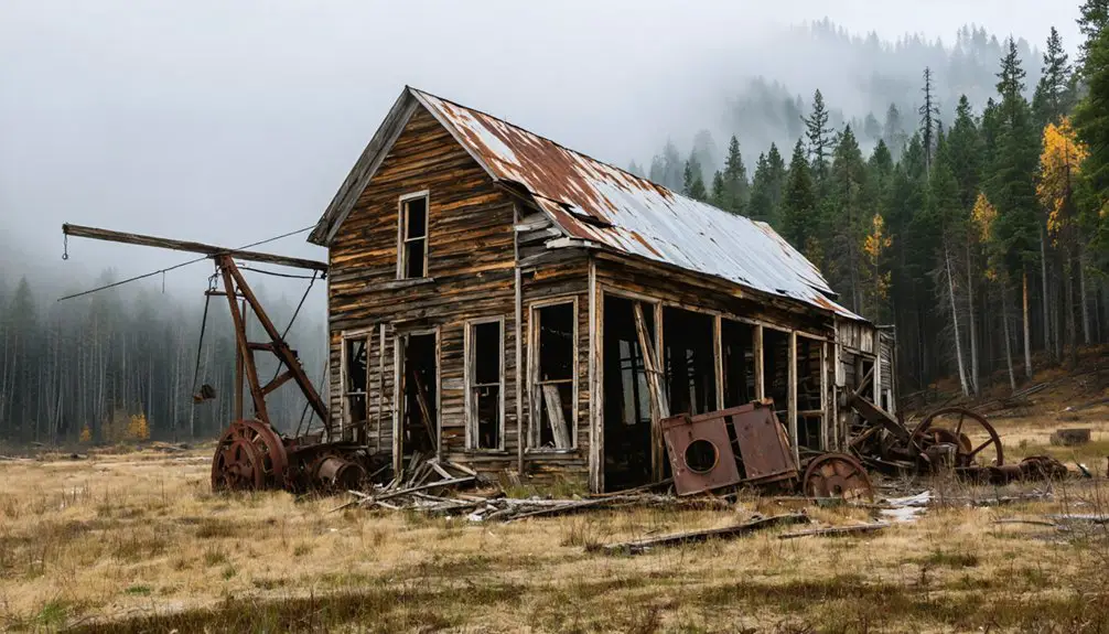 ghostly remnants of decline