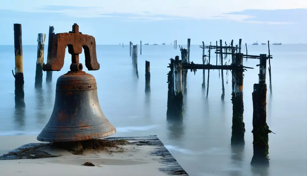 ghostly sailors guard treasures