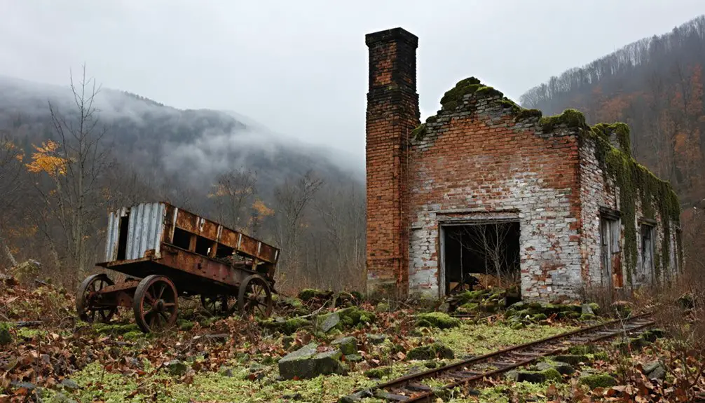 haunting industrial ruins exploration
