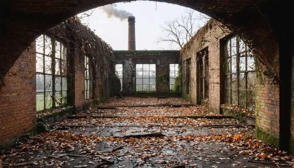haunting remnants of abandonment