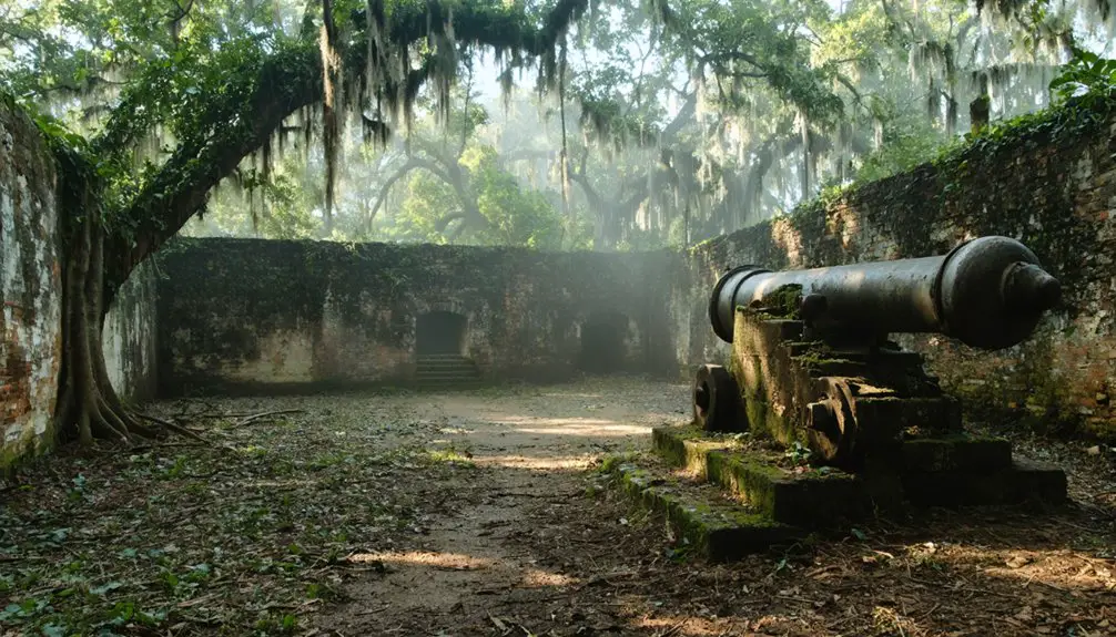 historic abandoned military site