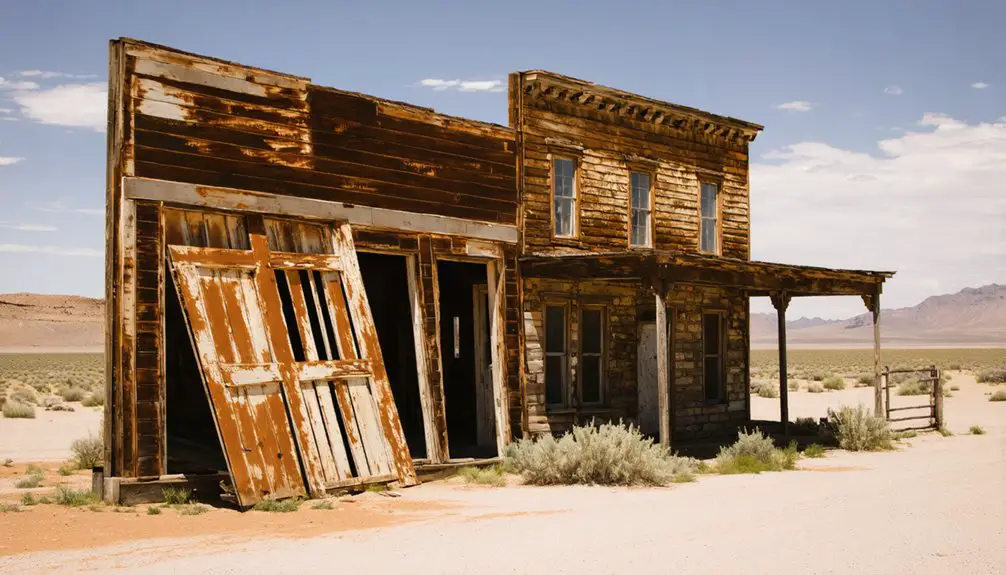 historic mining community remnants