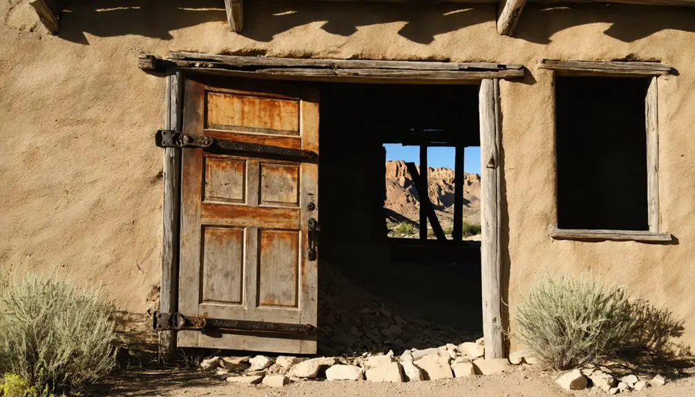 historic mining town remnants