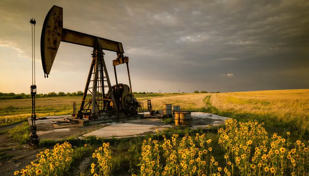 historic oil boom photographs