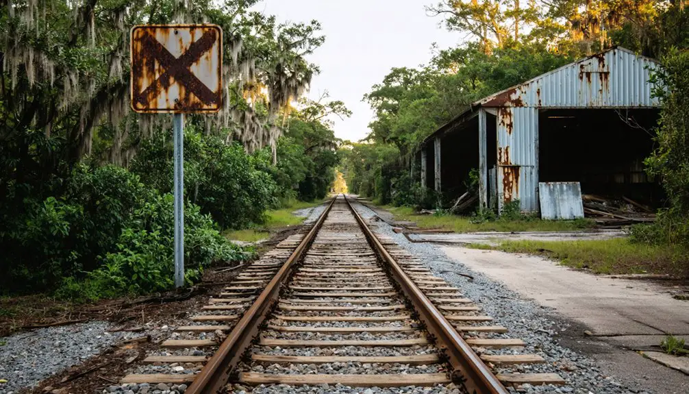 historic railroads modern isolation