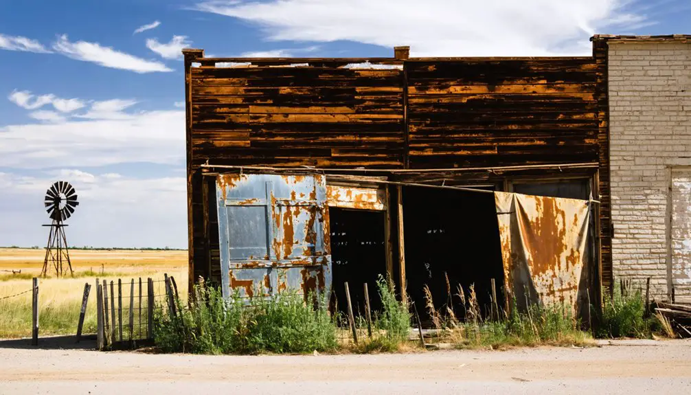 kansas ghost town history