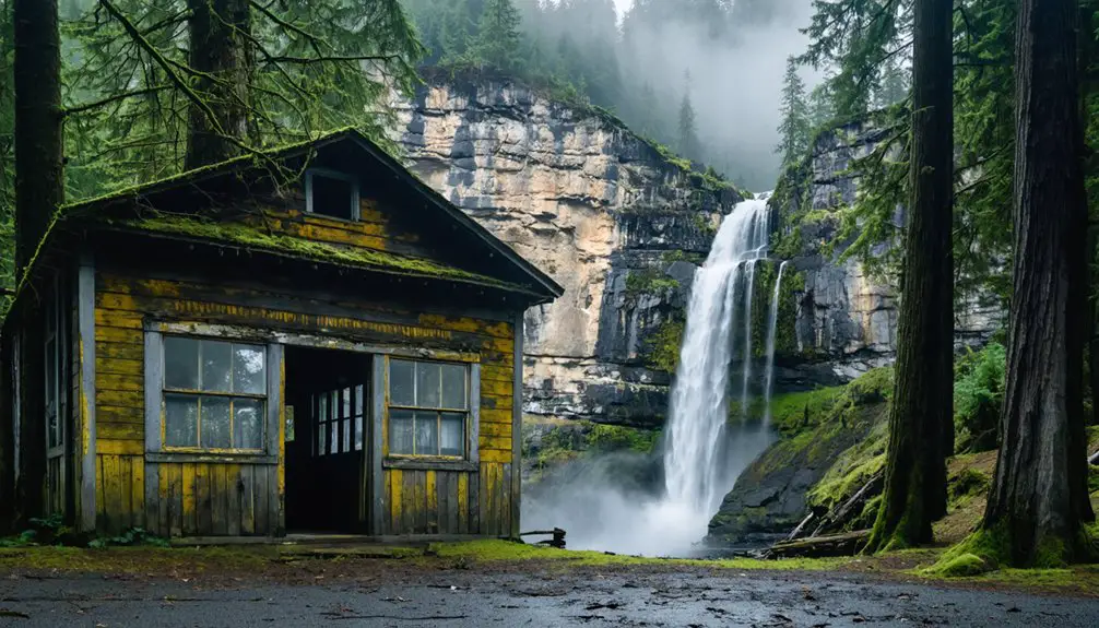 latourell falls scenic beauty