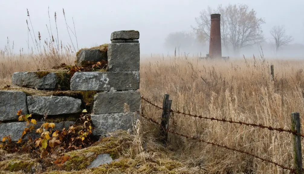 minimal traces of settlement