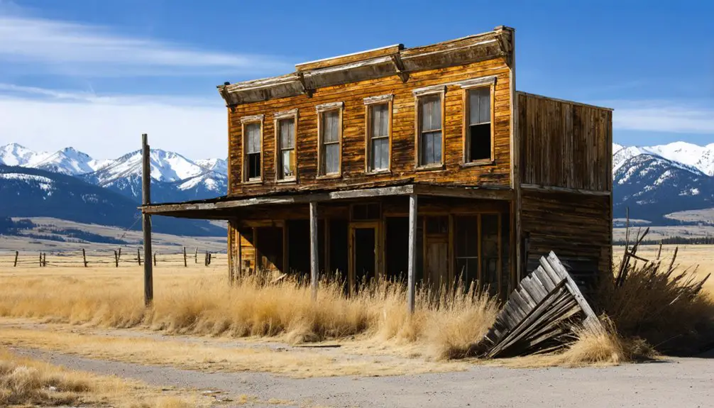 mining era remnants and ruins