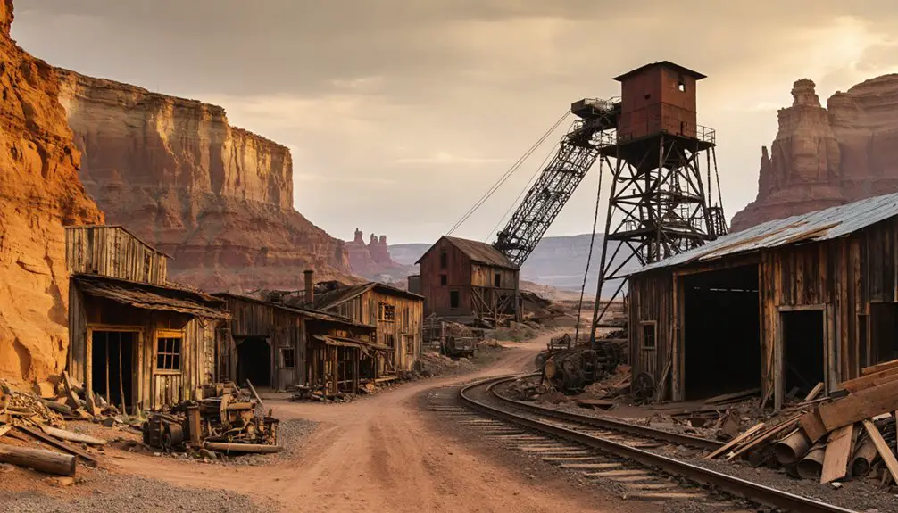 mining towns faced decline