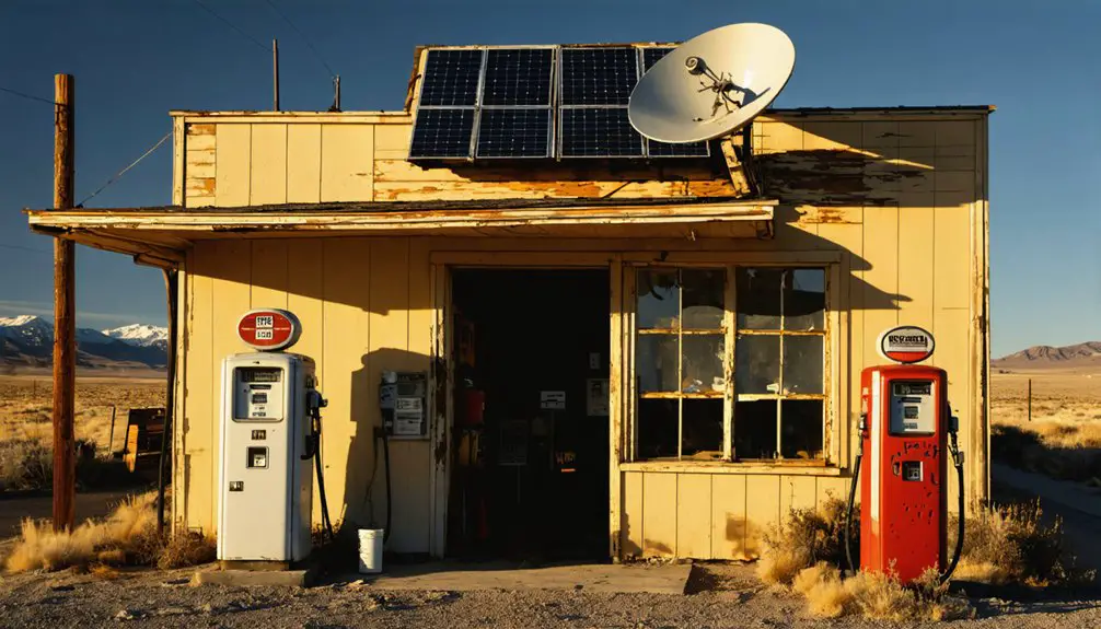 modern infrastructure in settlements