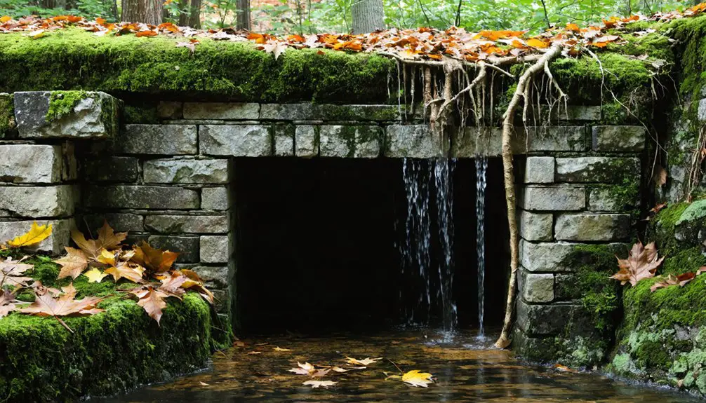 mysterious tunnels beneath cream hill