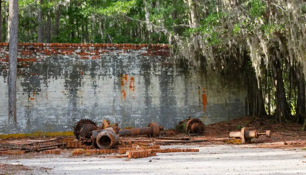 nature reclaiming abandoned structures