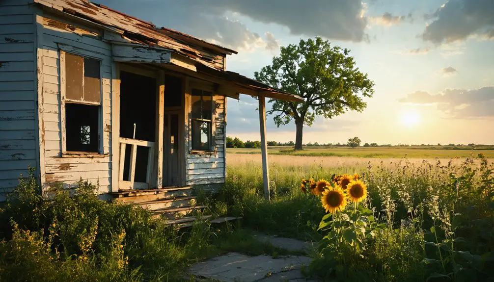 nature reclaims abandoned towns