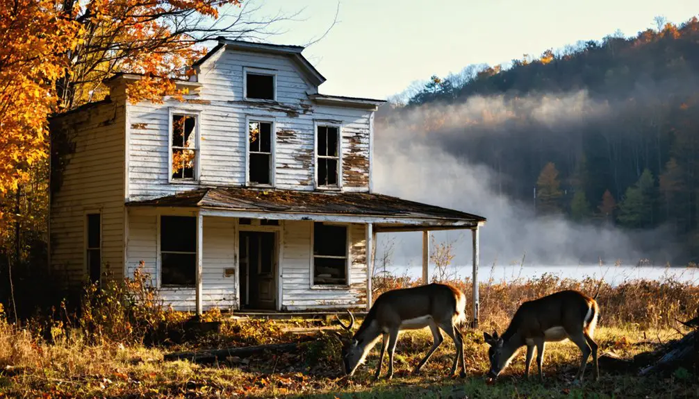 nature s reclaimed ghost town