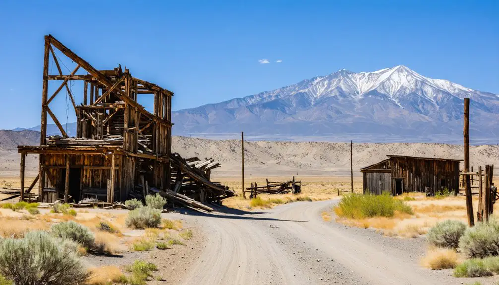 nevada s distinct ghost towns