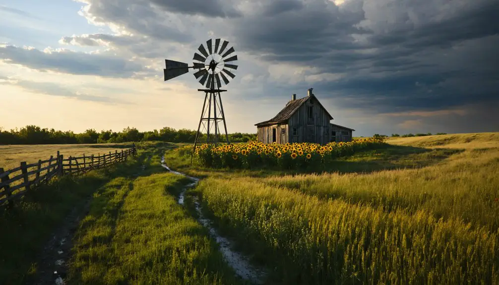 pioneer outpost along river