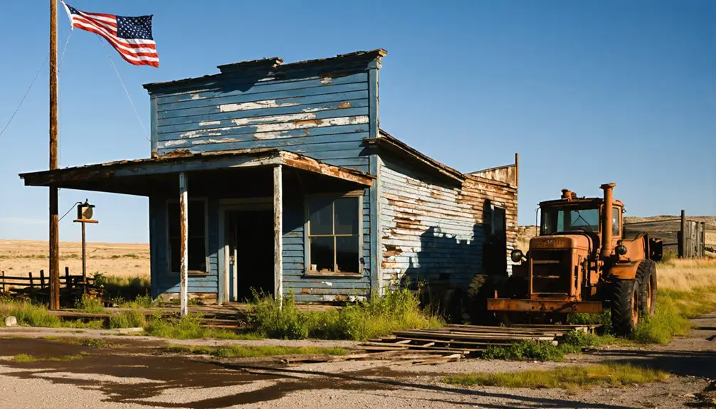 placer s decline and abandonment