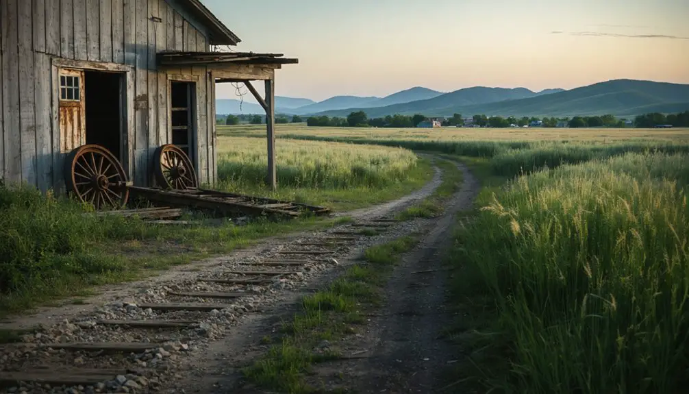railroad access determines survival