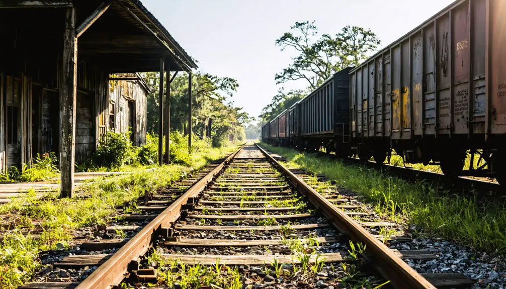 railroad s decline town s transformation