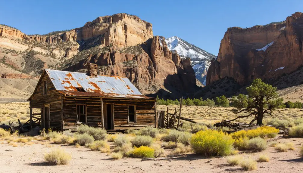 remote ghost town s natural beauty