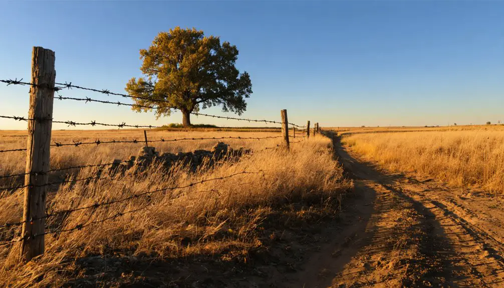 remote unmarked rural site