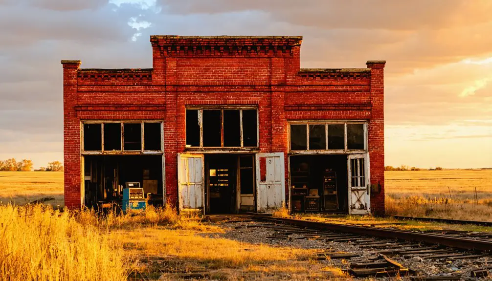 rock bluff s thriving commerce