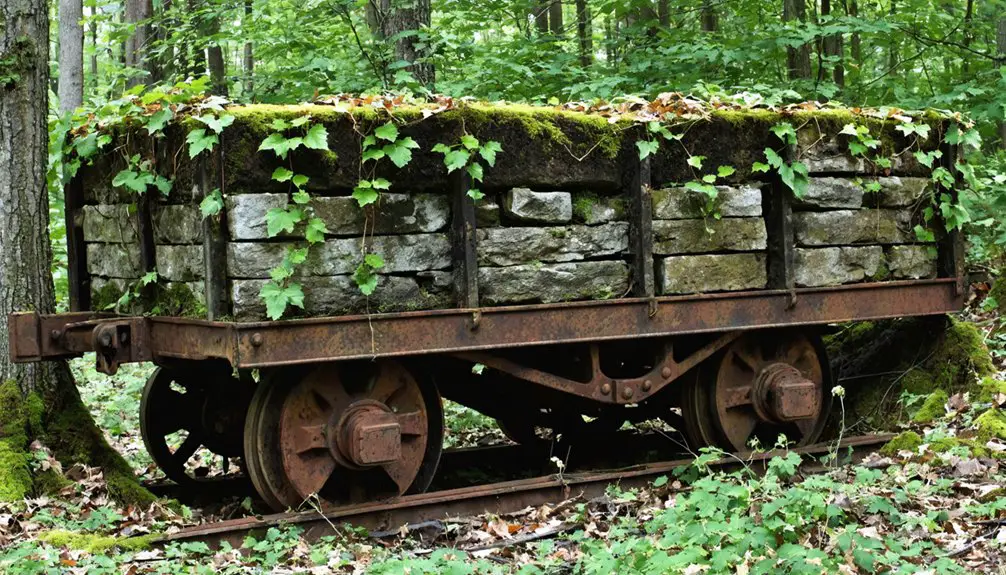 ruins of industrial heritage