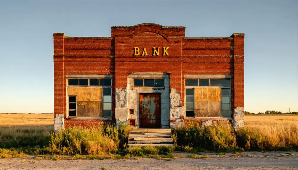 rural banking crisis devastation