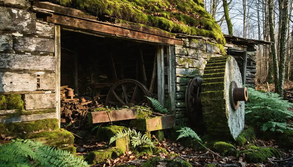 scattered remnants of history