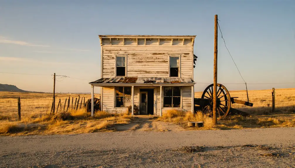 settlement abandoned due to violence