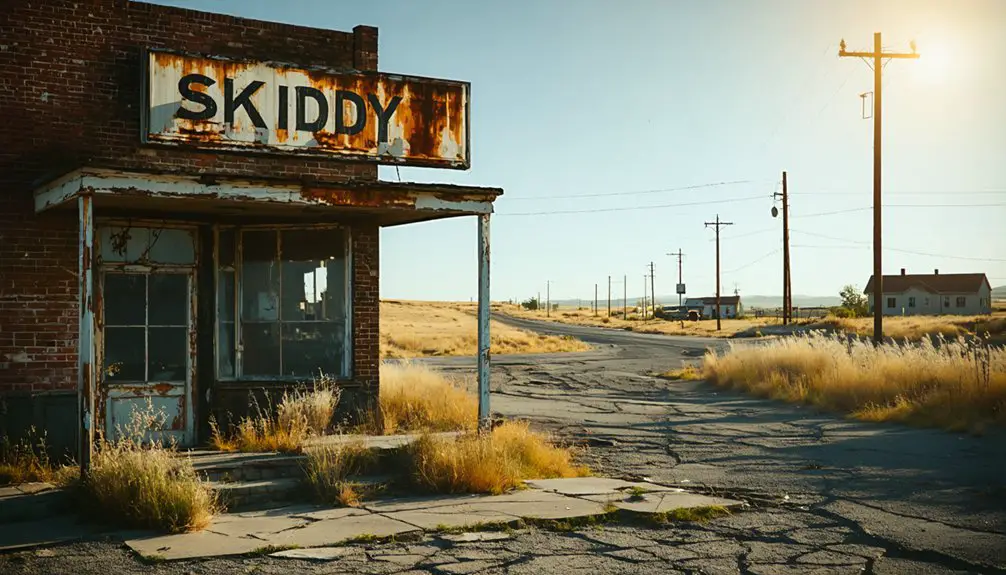 skiddy a unique ghost town