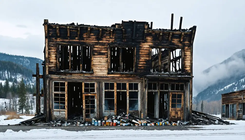 sumpter s devastating 1917 fire