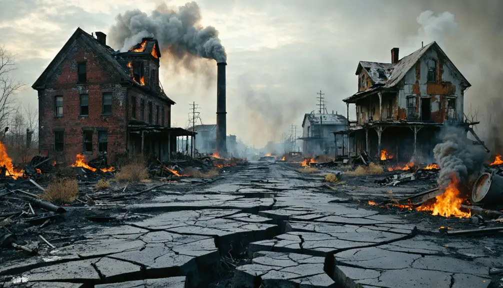 underground fire environmental disaster