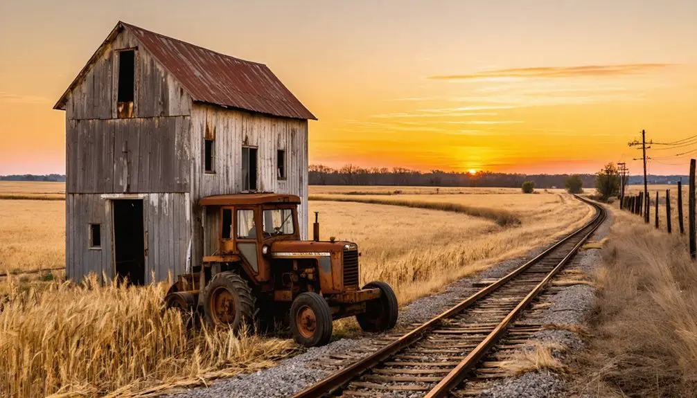 wheat farming and railroads