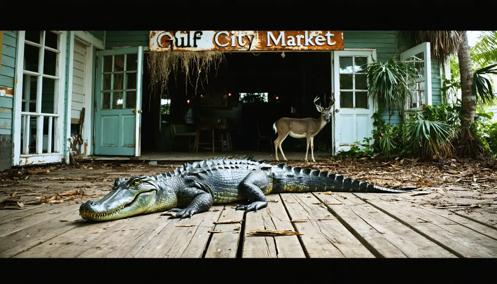 wildlife thriving in gulf city