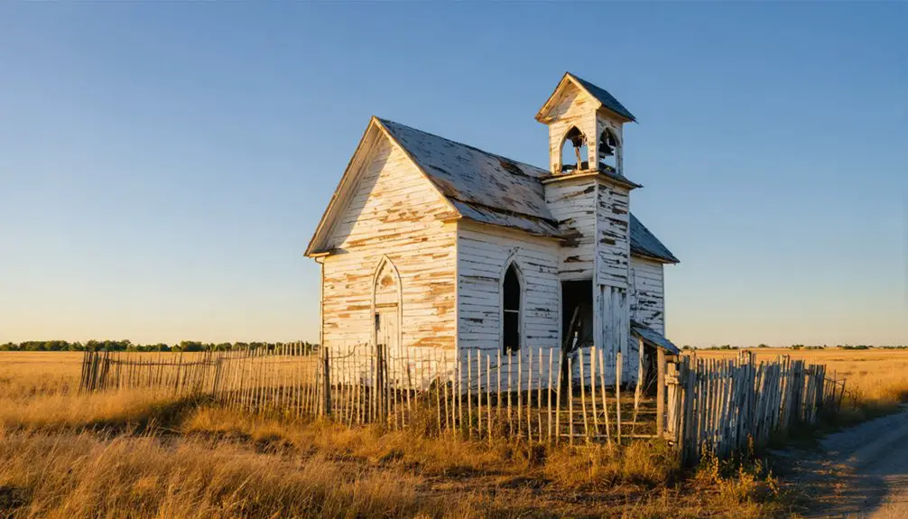 abandoned buildings reflect history