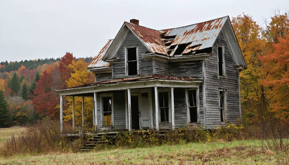 abandoned maine ghost town