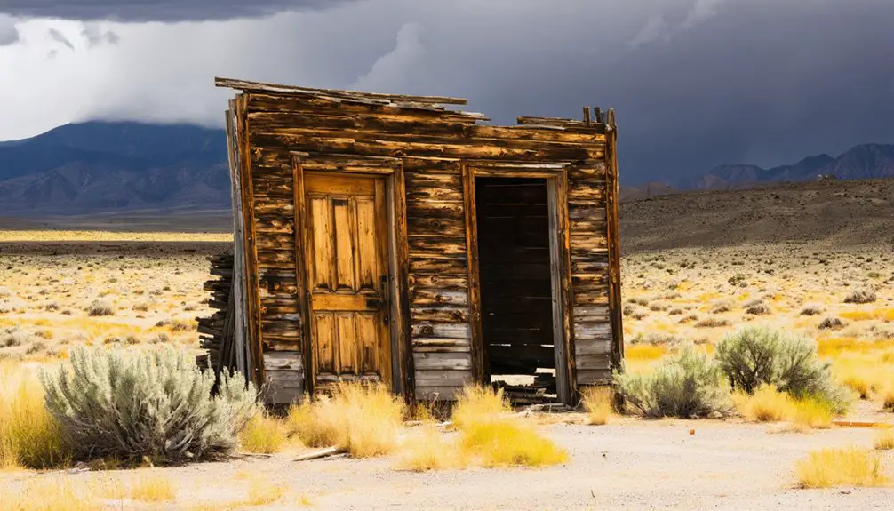 abandoned mining ghost town