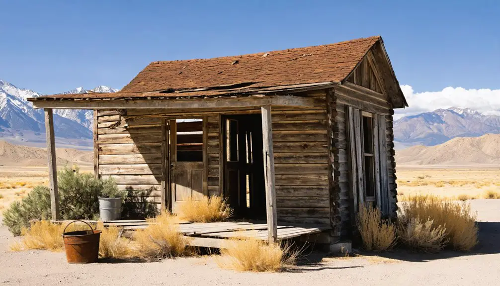 abandoned mining ghost town