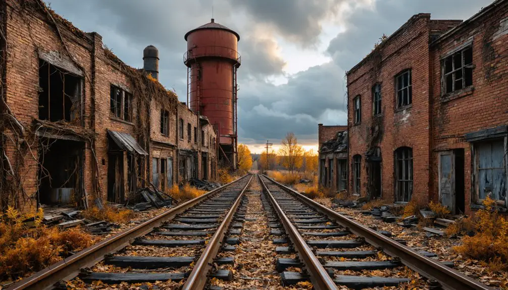 abandoned mining town history