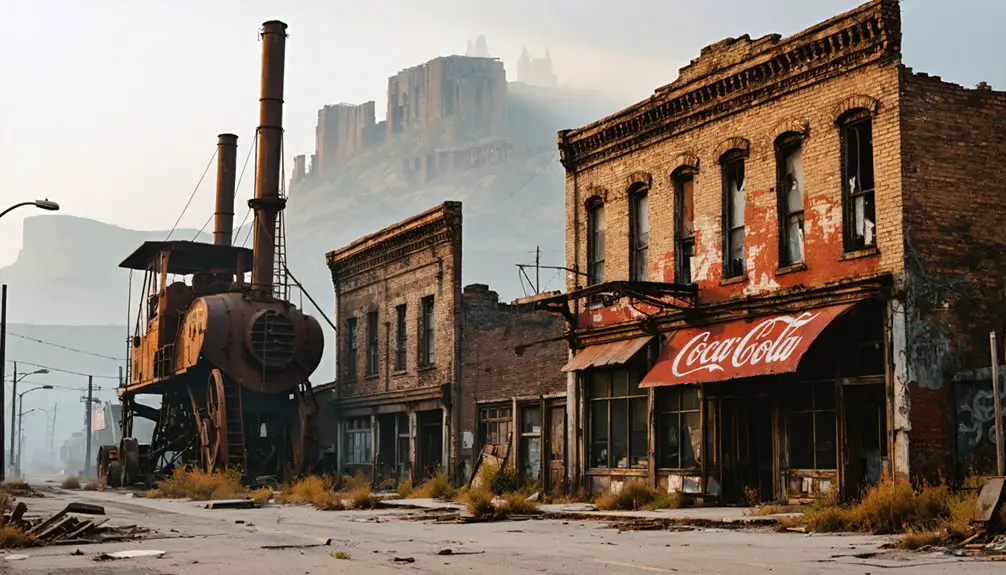 abandoned mining town history