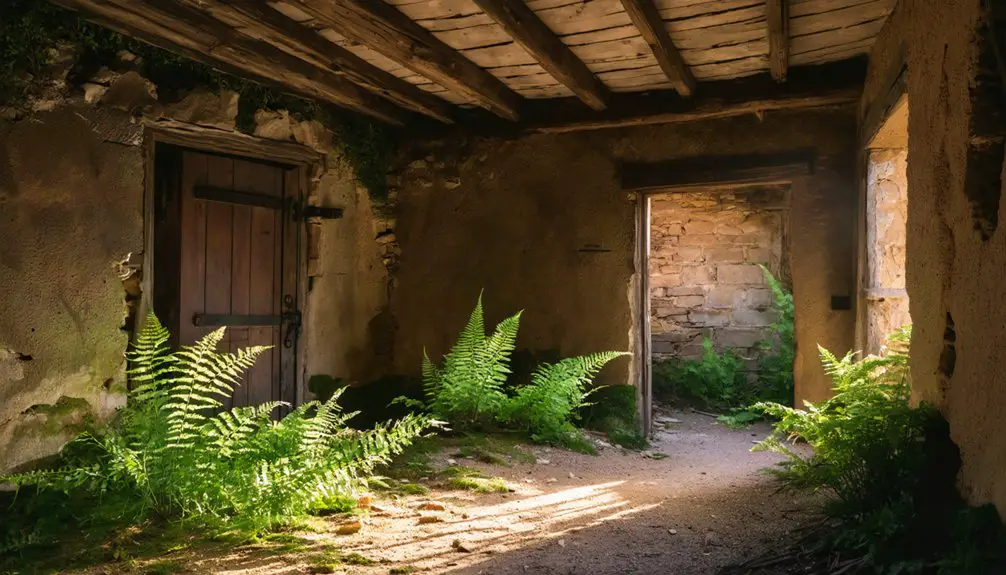abandoned mining town remains