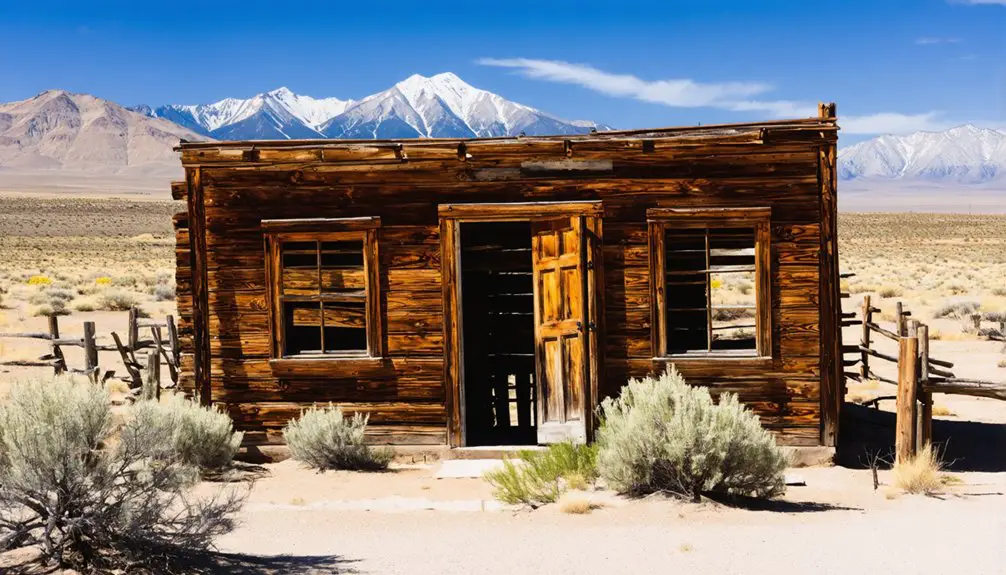 abandoned mining town remains