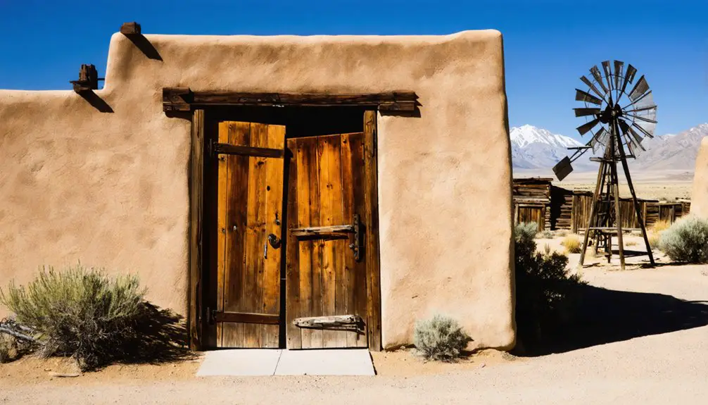 abandoned nevada mining town