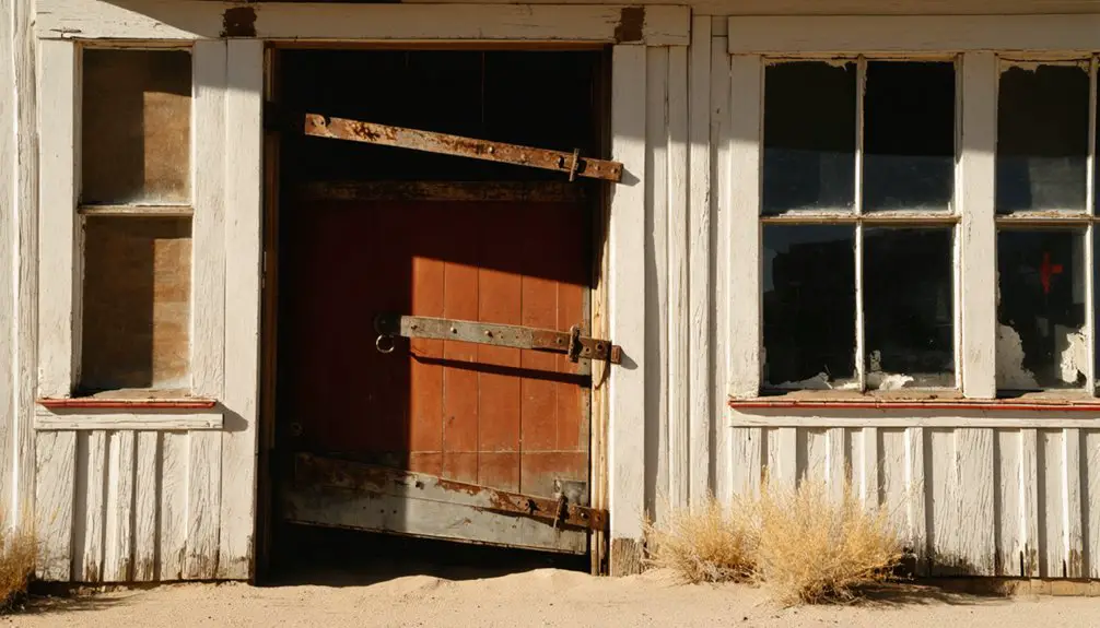 abandoned nevada mining town